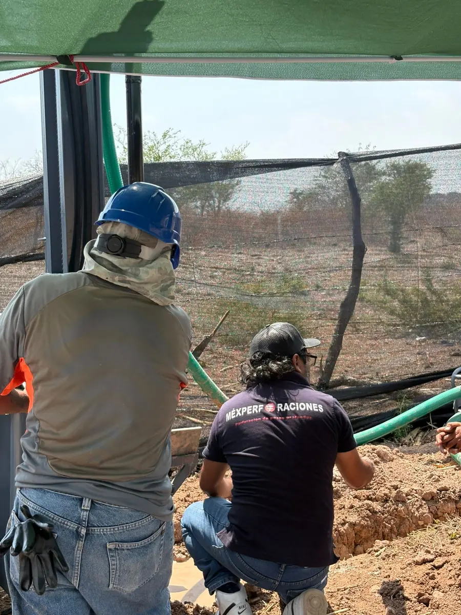 Operador de Mex Perforadoras en obra