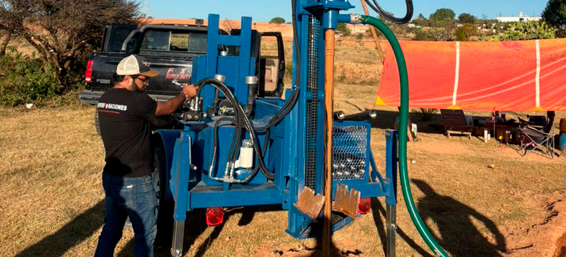 Perforadora MP-80 hidráulica Mex Perforadoras